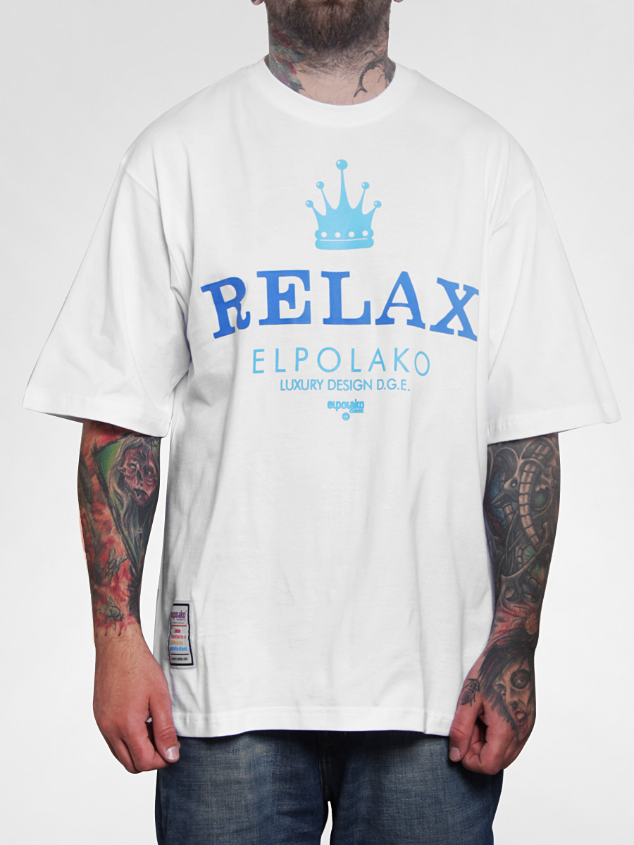 T-Shirt El Polako Relax (wht)