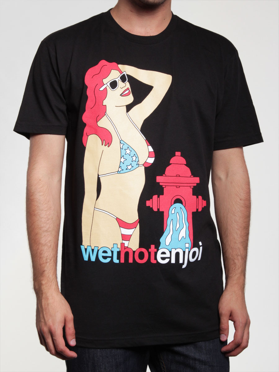 T-Shirt Enjoi Wet Hot Premium (blk)