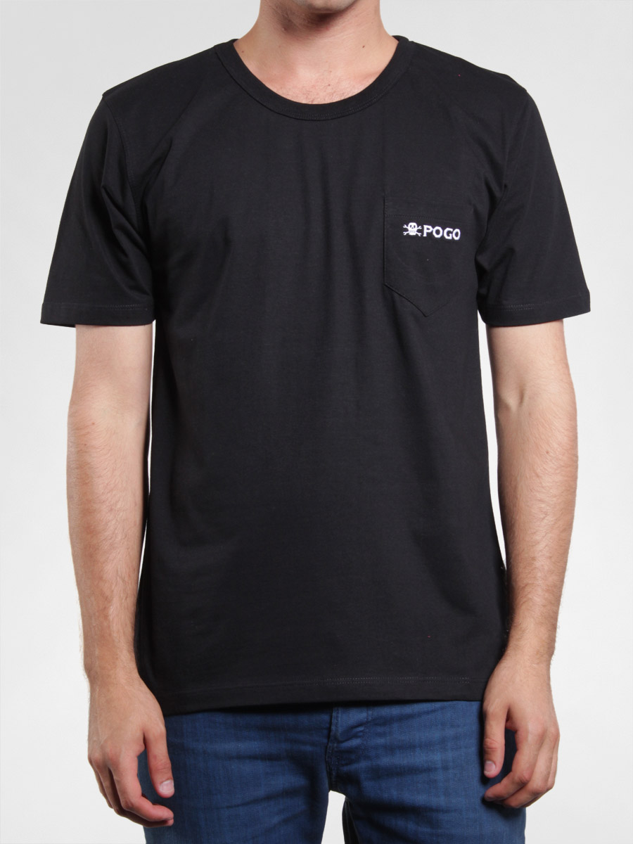 T-Shirt Pogo Pocket (blk)