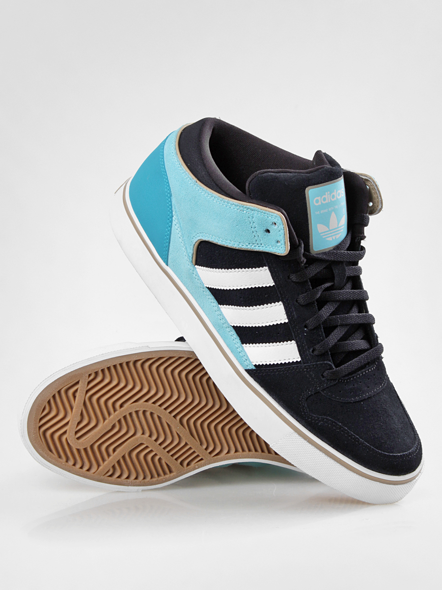 Buty Adidas Culver Vulc Mid (black1/runwht/ocean)