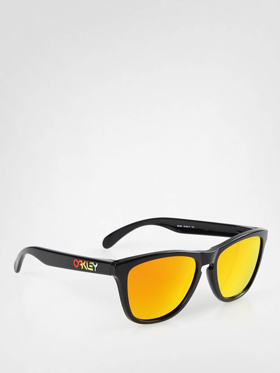 Okulary Oakley Frogskins VR/46 (polished black/fire iridium)