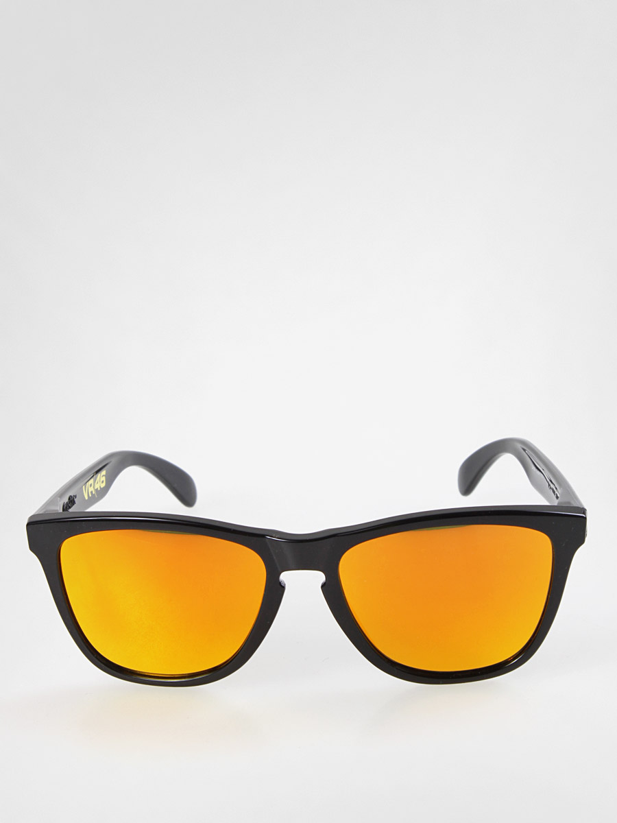 Okulary Oakley Frogskins VR/46 (polished black/fire iridium)