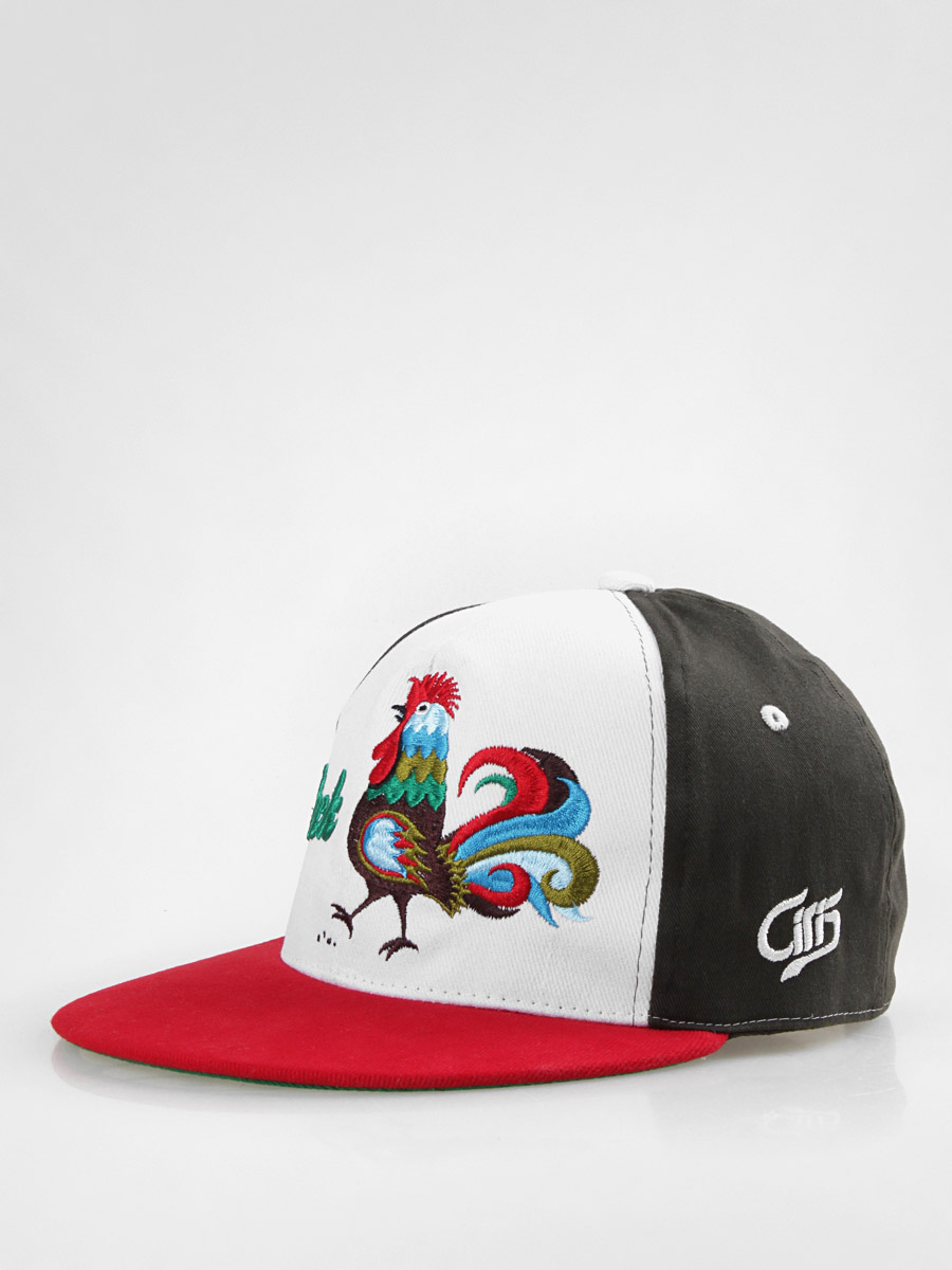 Czapka z daszkiem Ciris Cock (brw/wht/red)