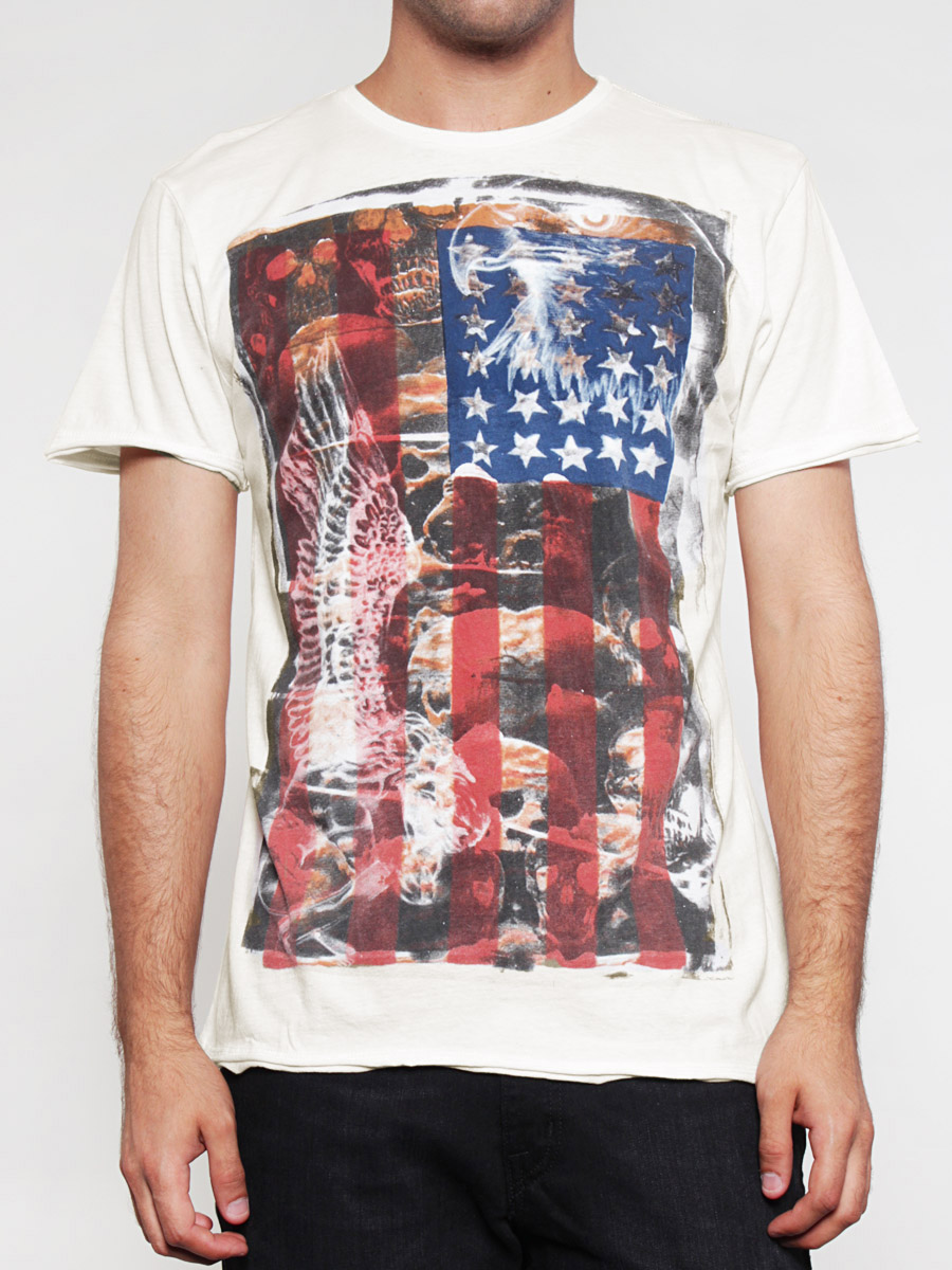 T-Shirt Amplified American Angel (off wht)