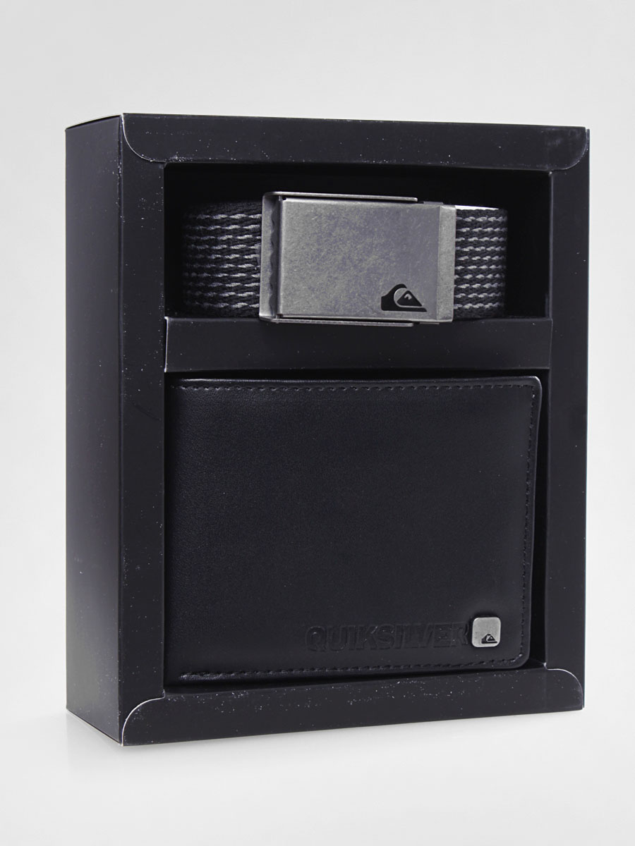 Portfel i pasek Quiksilver 071 (black)