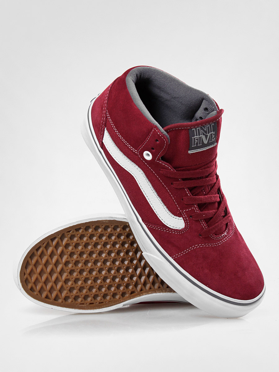 Buty Vans TNT 5 Mid (maroon)