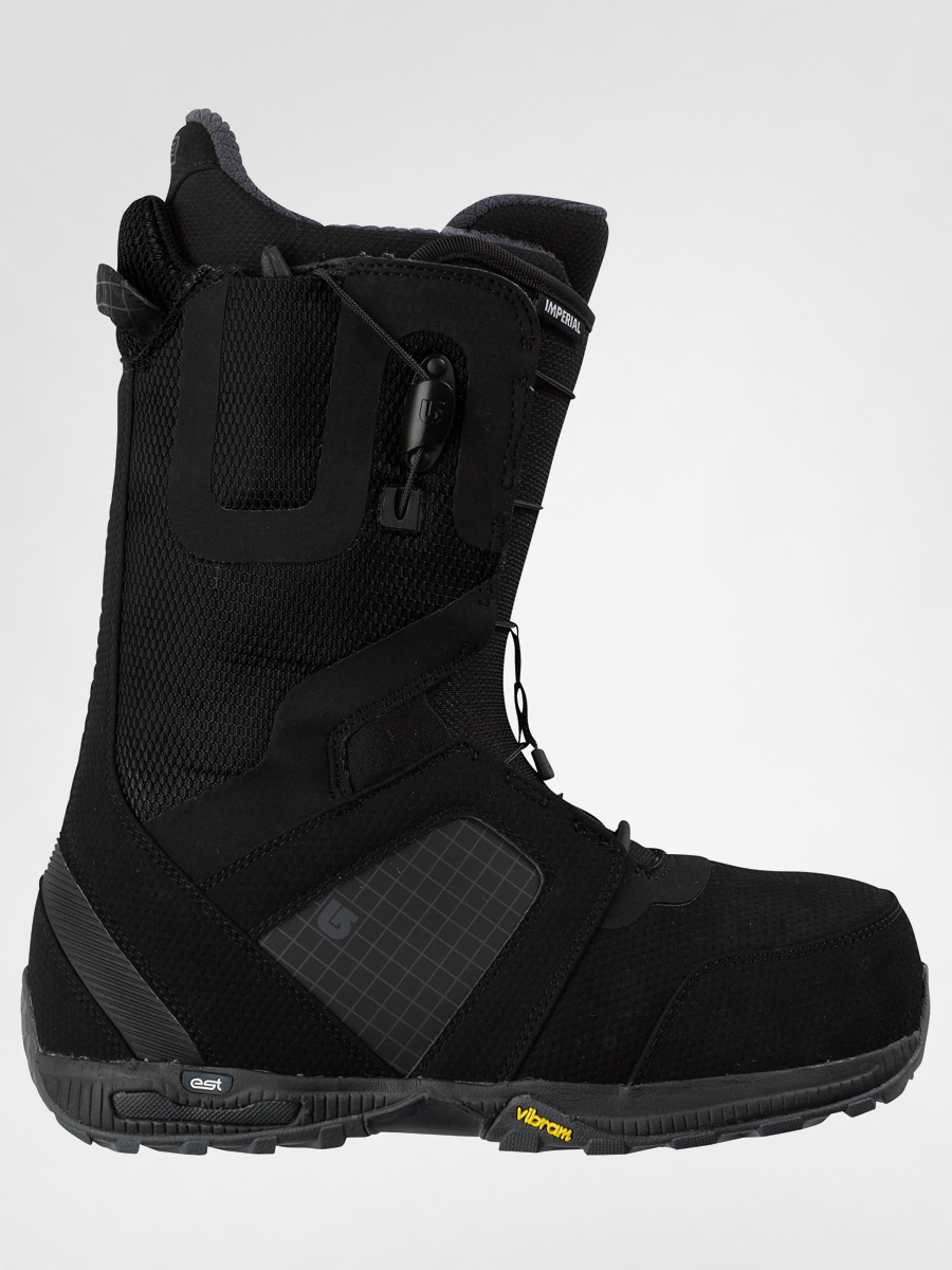 Męskie Buty snowboardowe Burton Imperial (blk/dk grey)
