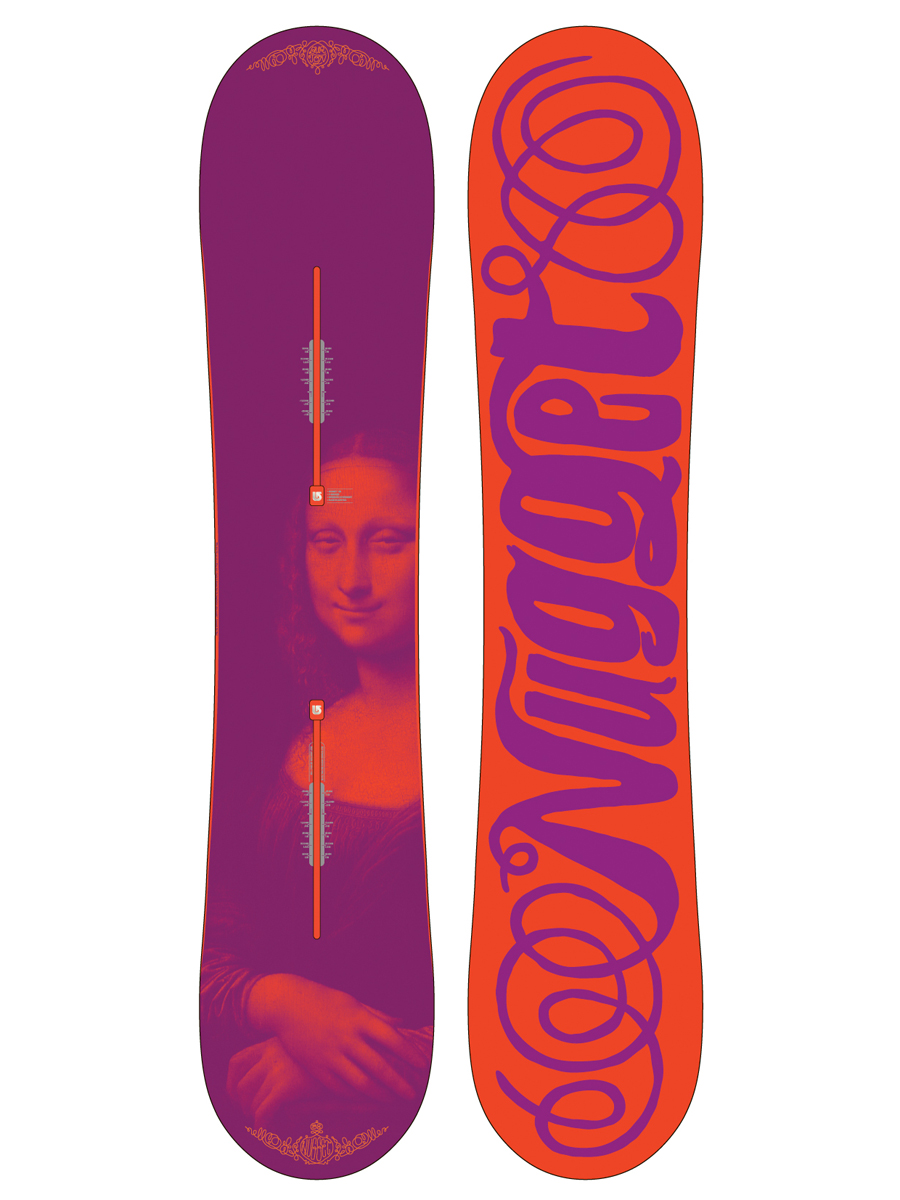 Damska Deska snowboardowa Burton Nugget 138 (purple)