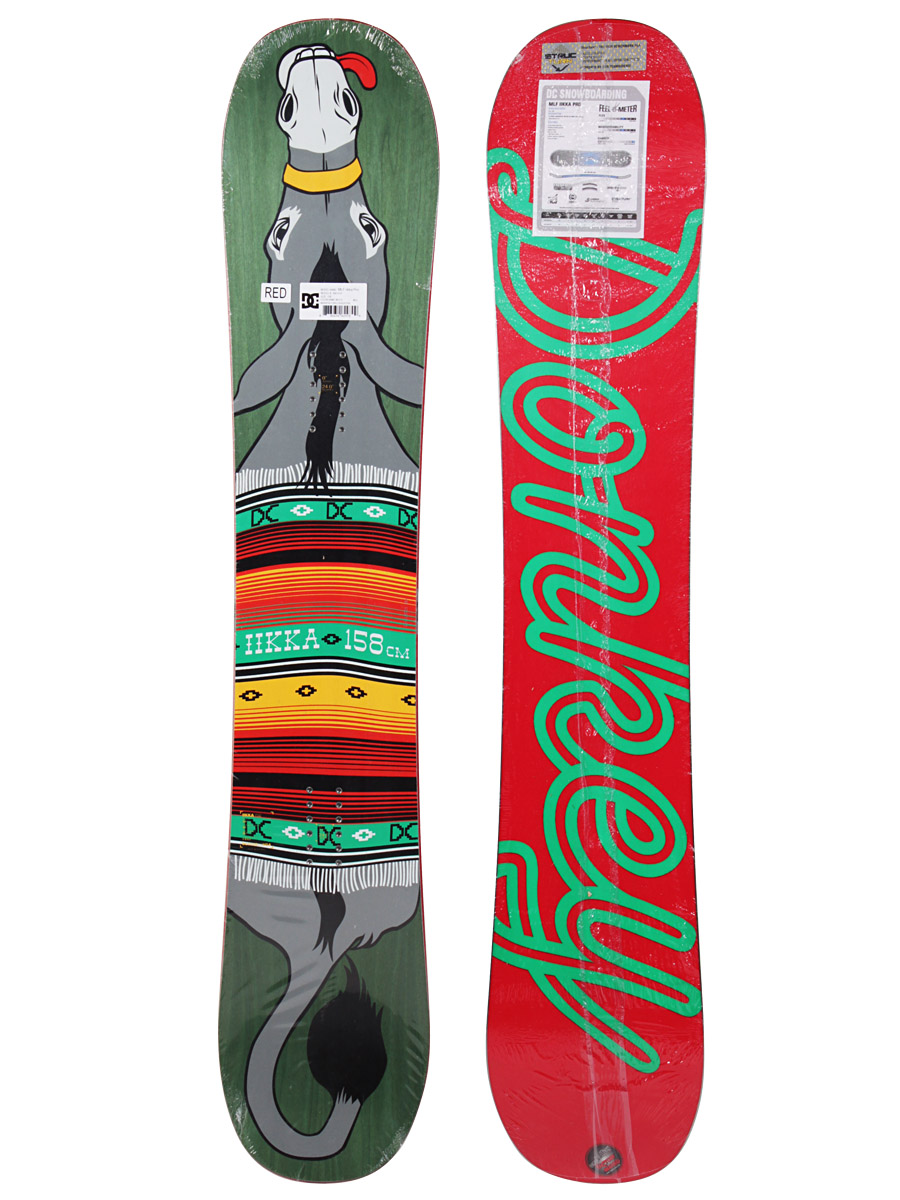 Męska Deska snowboardowa DC MLF Iikka Pro (red)