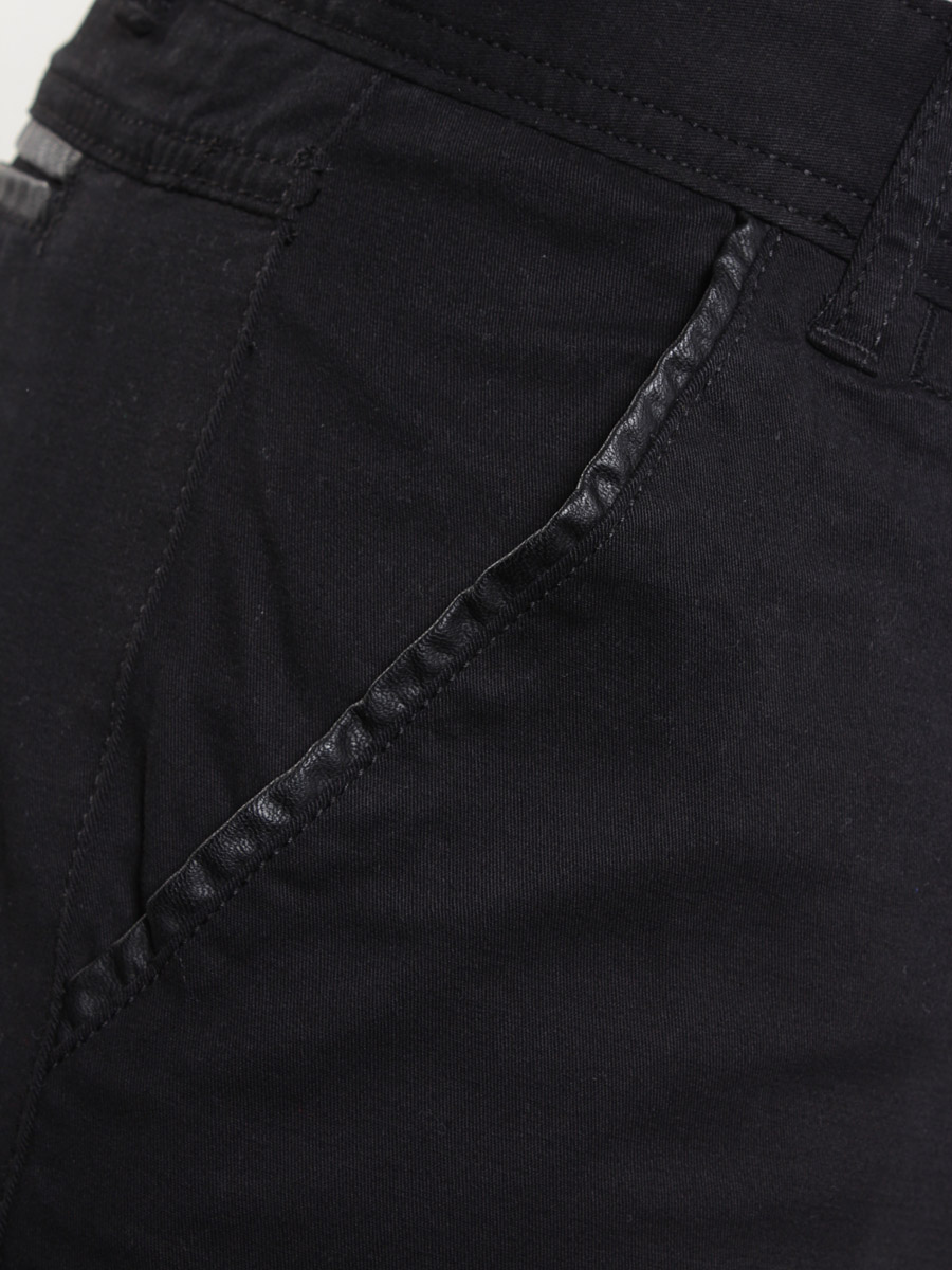 Spodnie Malita Chino Carrot Fit (blk)