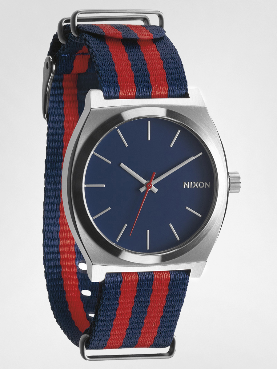 Zegarek Nixon Time Teller (navy/red nylon)