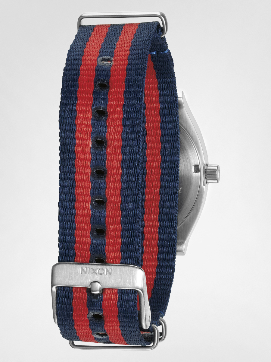 Zegarek Nixon Time Teller (navy/red nylon)