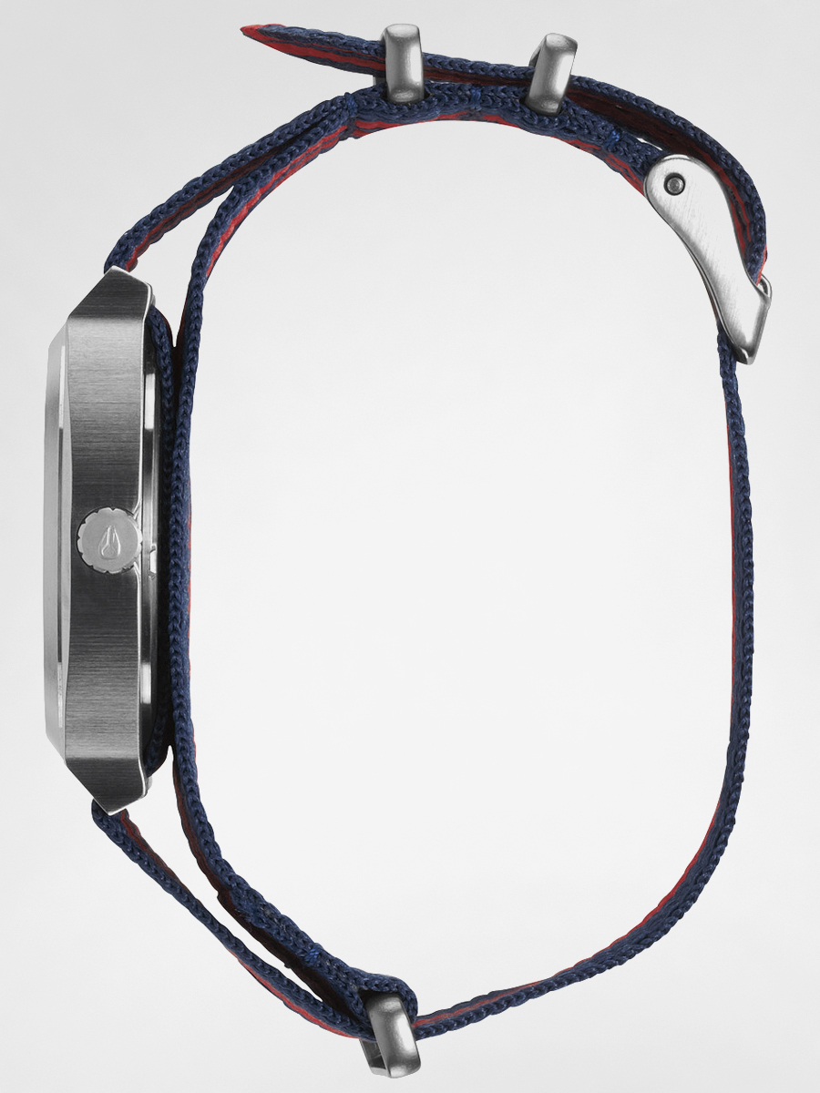Zegarek Nixon Time Teller (navy/red nylon)