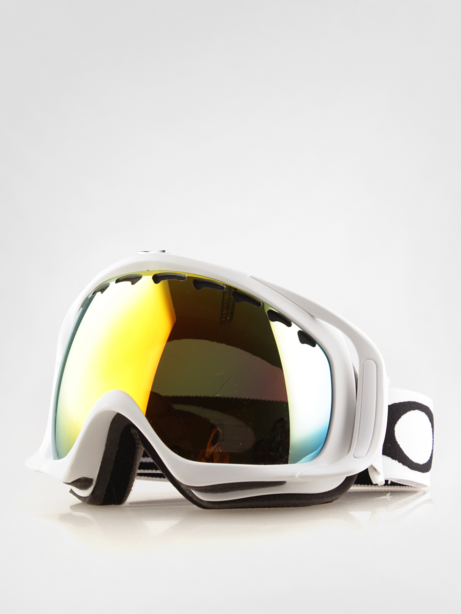 Gogle Oakley Crowbar (matt white/fire iridium)