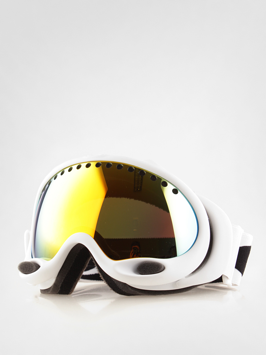 Gogle Oakley A Frame (snow matte white/fire)