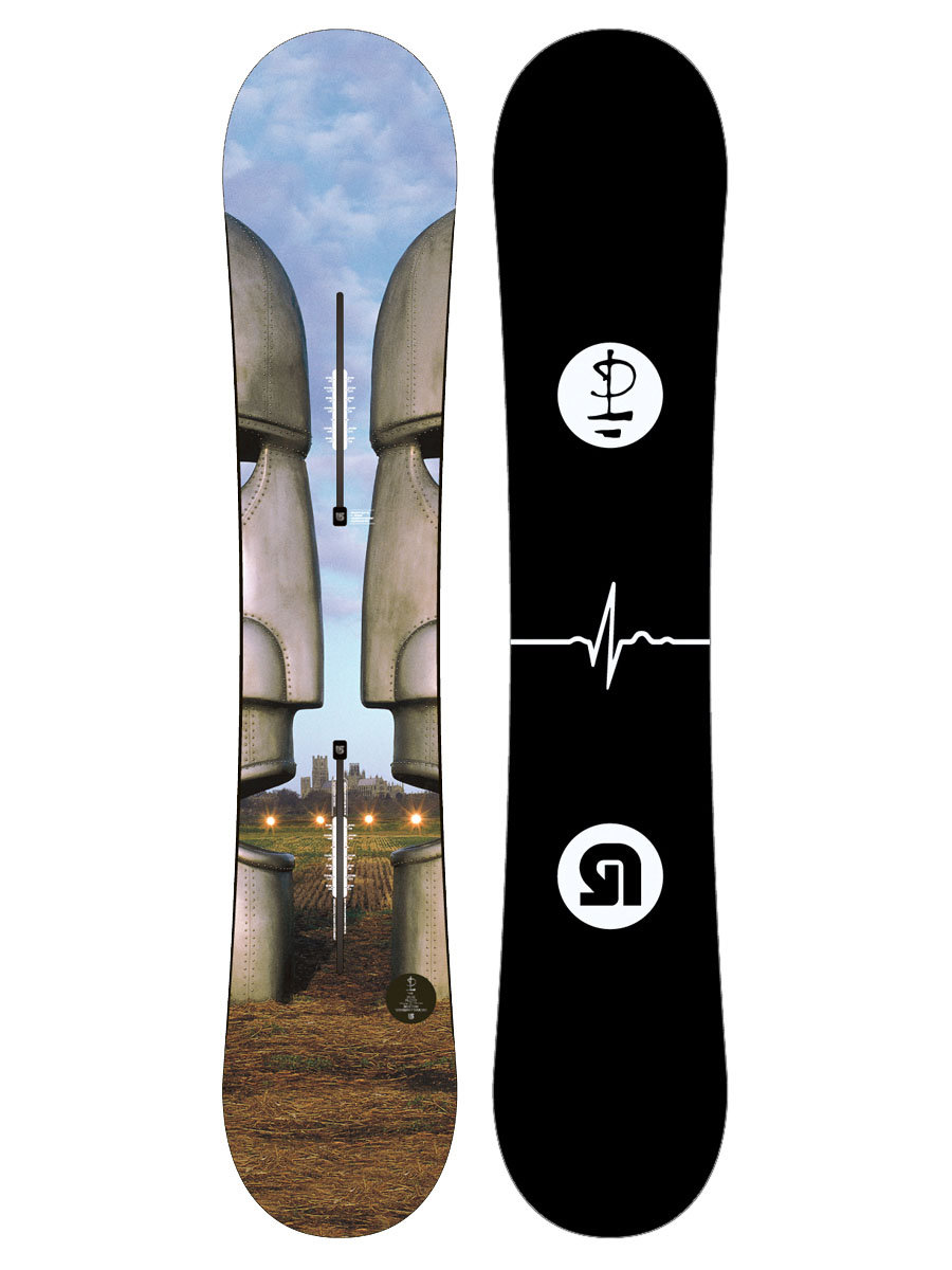 Męska Deska snowboardowa Burton Whammy Bar Black 150 (black)