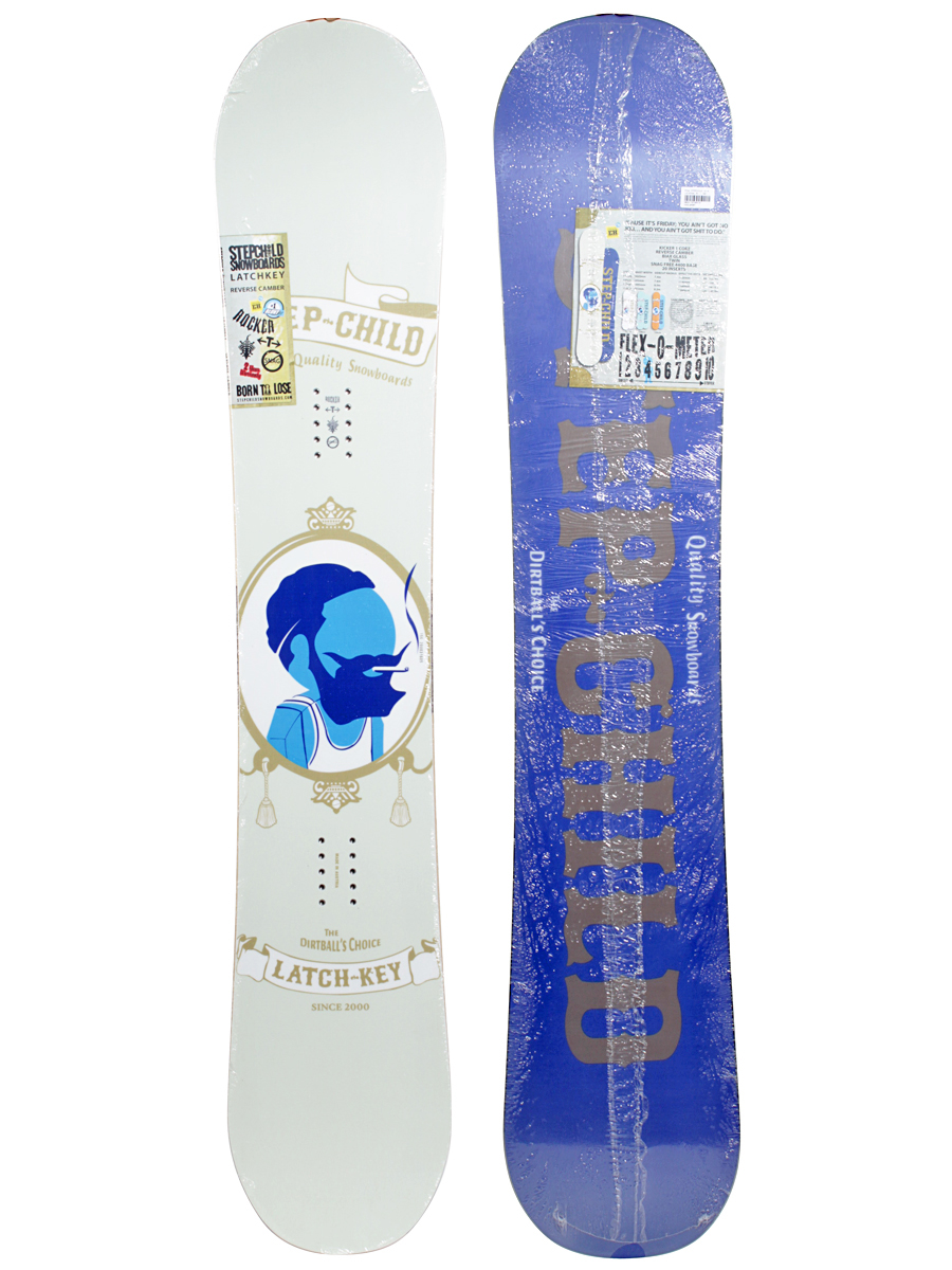 STEPCHILD LATCHKEY 156 × STEPCHILD LX M（Deska snowboardowa