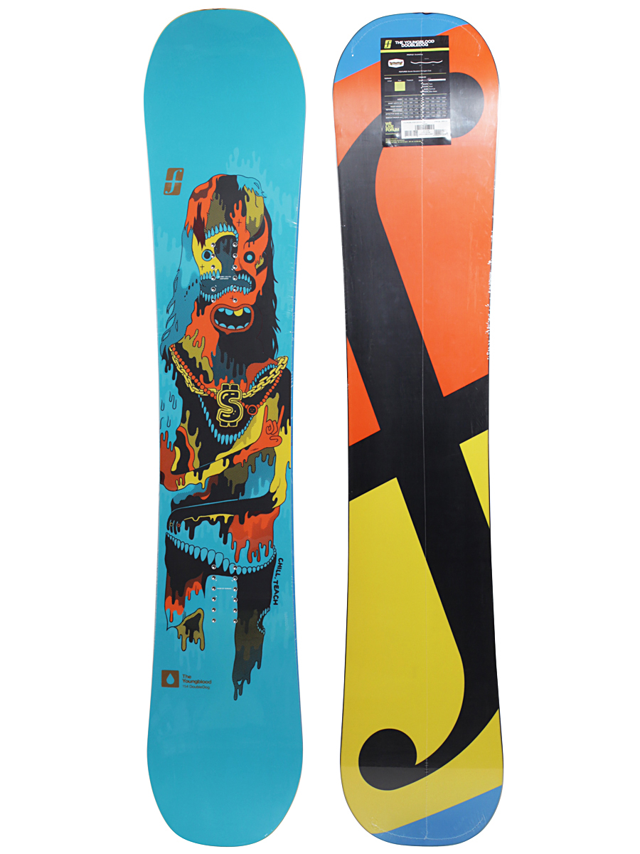 Męska Deska snowboardowa Forum Youngblood DDOG 154
