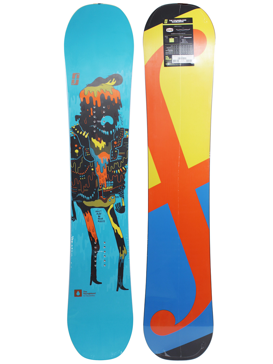 Męska Deska snowboardowa Forum Youngblood DDOG 152