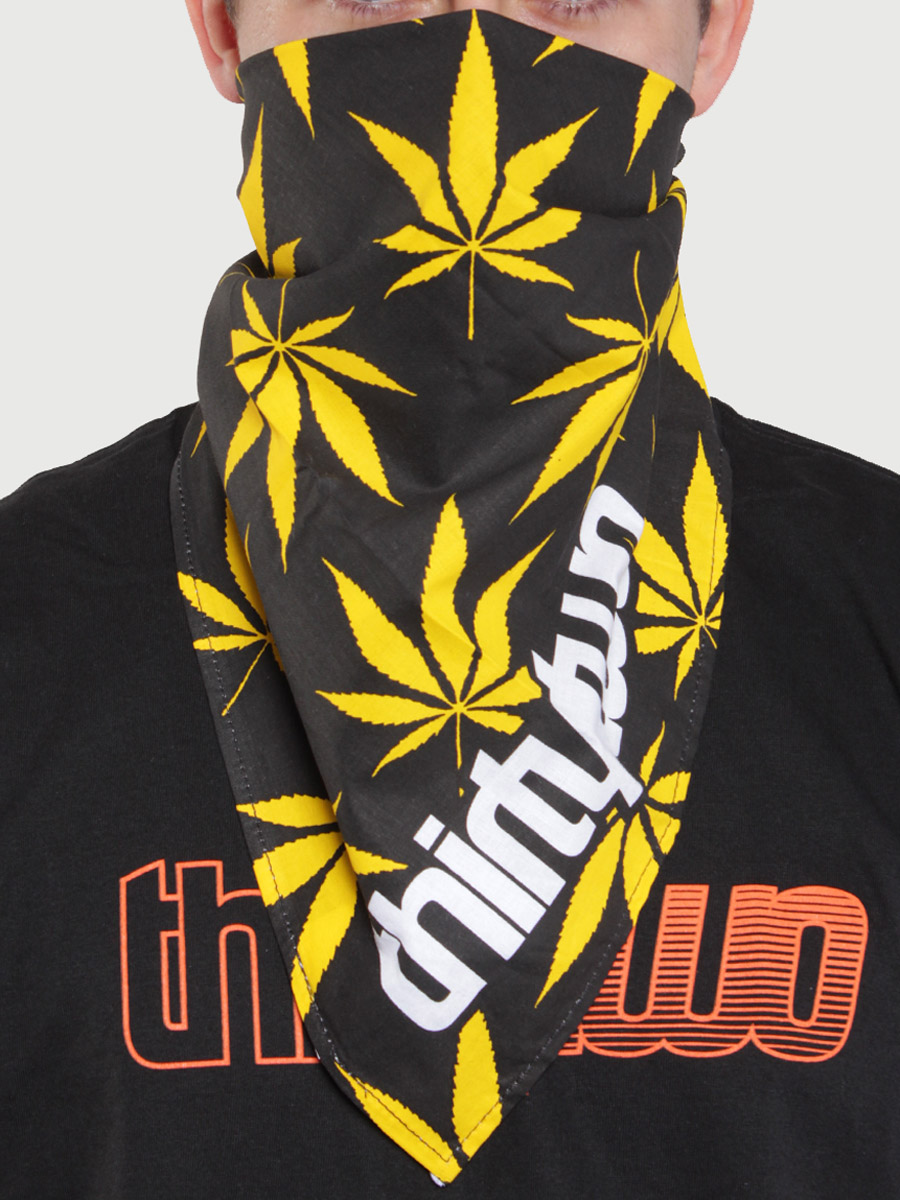 Bandana ThirtyTwo Stick Em Up (blk/yel)