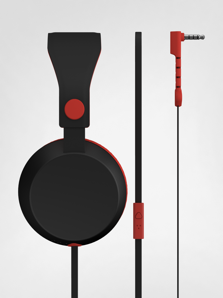 Słuchawki Coloud Boom Blocks (blk/red)