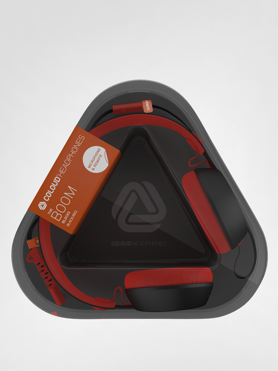 Słuchawki Coloud Boom Blocks (blk/red)
