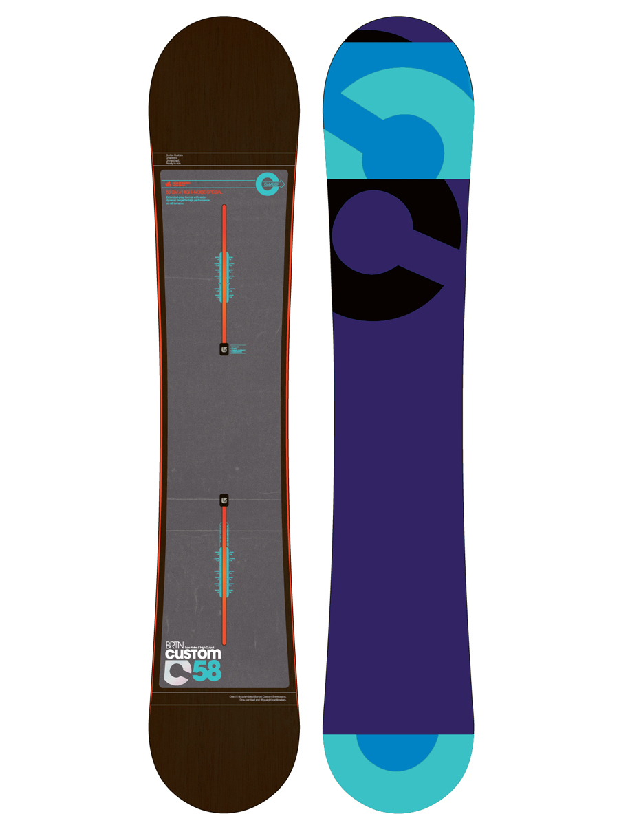 Męska Deska snowboardowa Burton Custom 158 (purple)