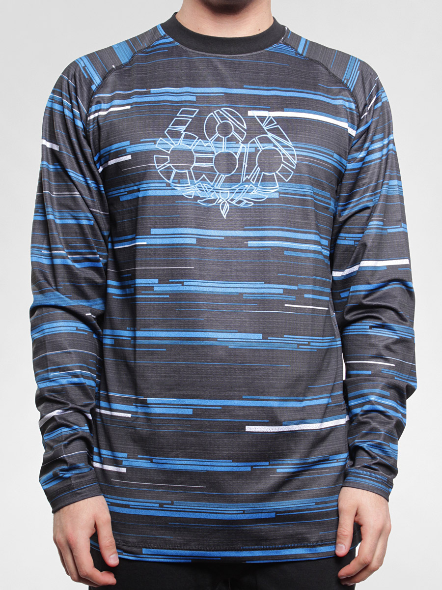 Męski Bielizna aktywna 686 Streak Strip Base Layer Top (blk)