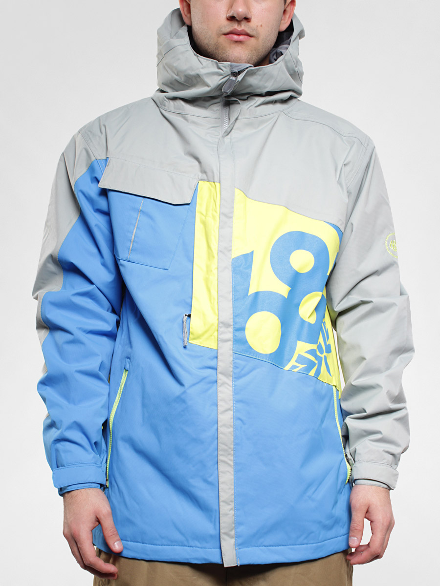 Męska Kurtka snowboardowa 686 Mannual Iconic Ins (blk/gry)