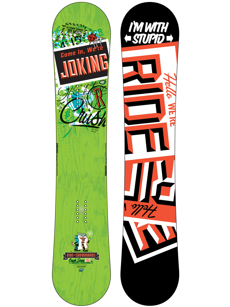 Deska snowboardowa Ride Crush 152