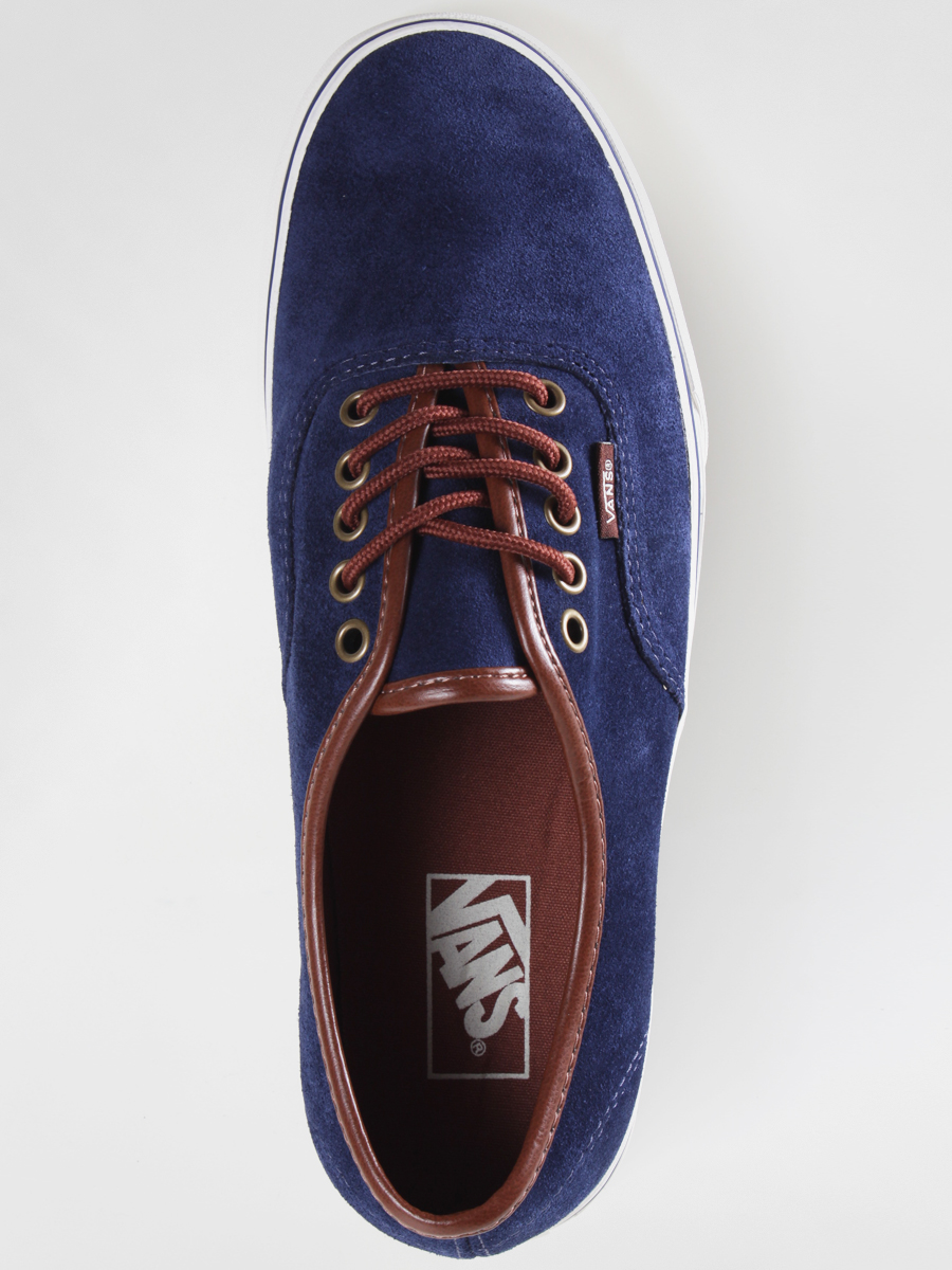 Buty Vans Authentic suede leather peacoat