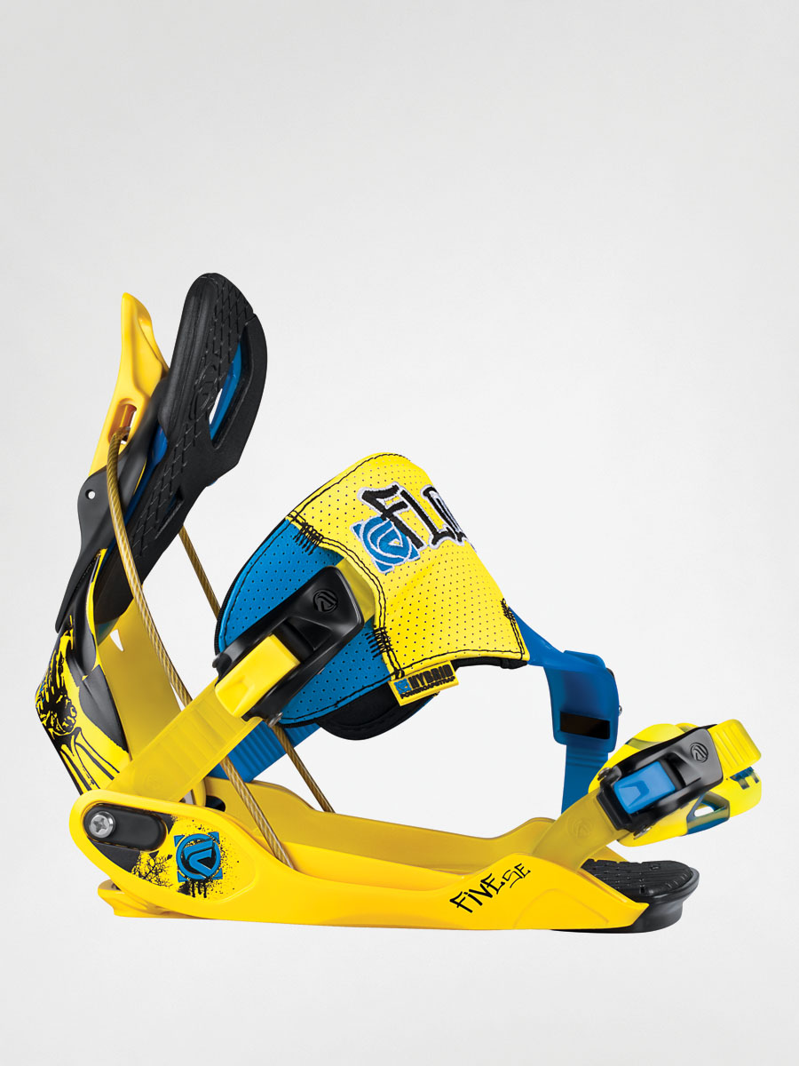 Męskie Wiązania snowboardowe Flow Five SE (yel)
