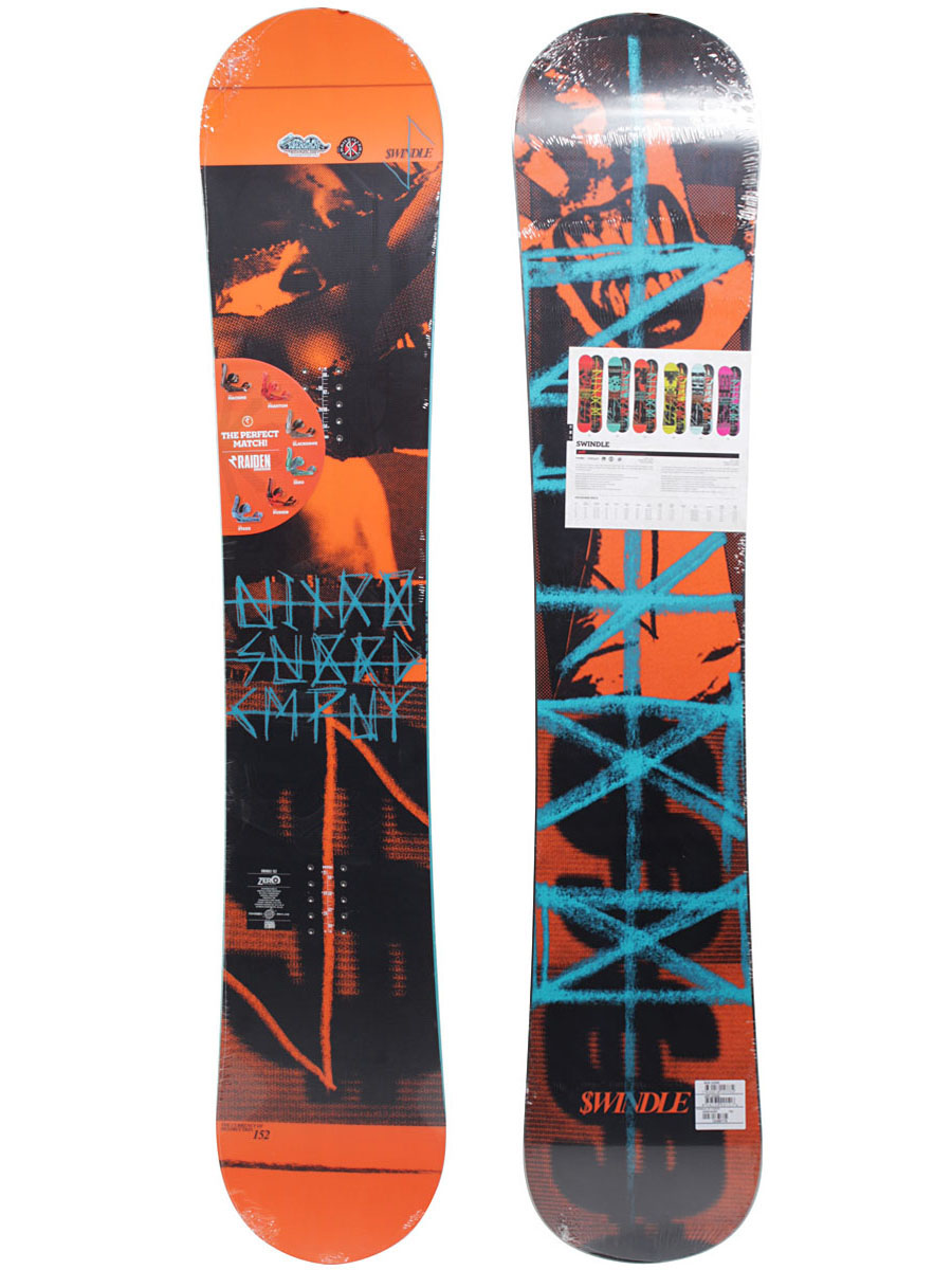 Męska Deska snowboardowa Nitro Swindle 152