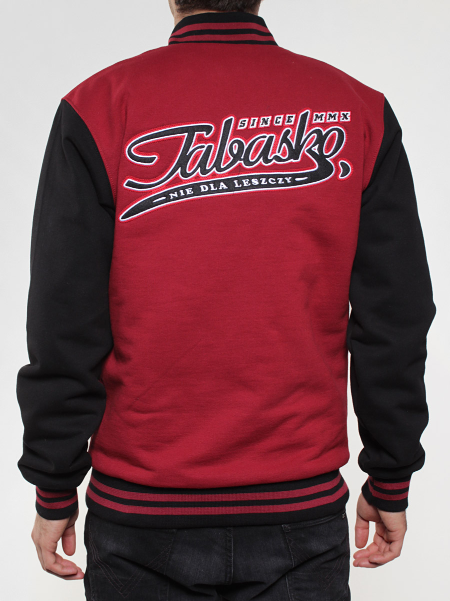 Kurtka Tabasko Versity Collage (red/blk)