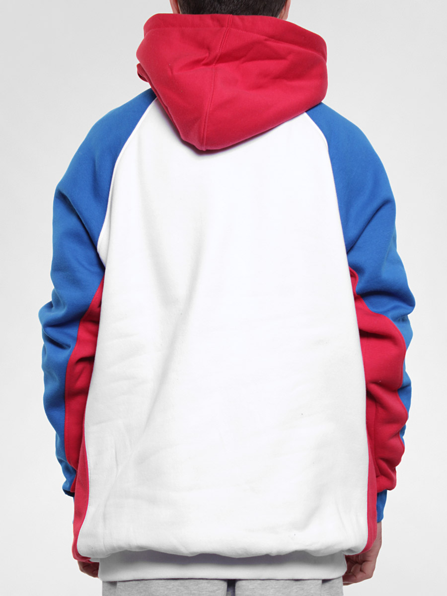 Bluza PLNY Red W Blue HD (white/blue/red)