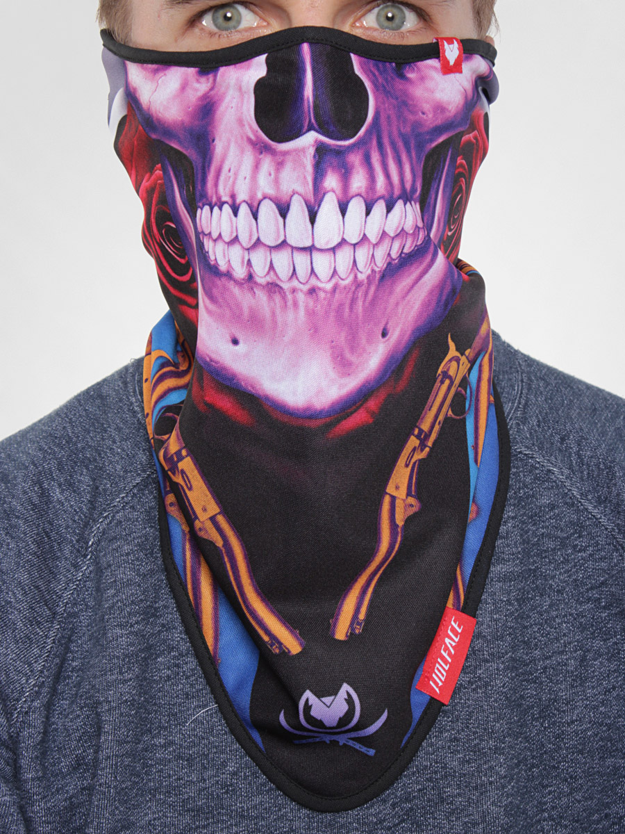Bandana Wolface Skull&Guns