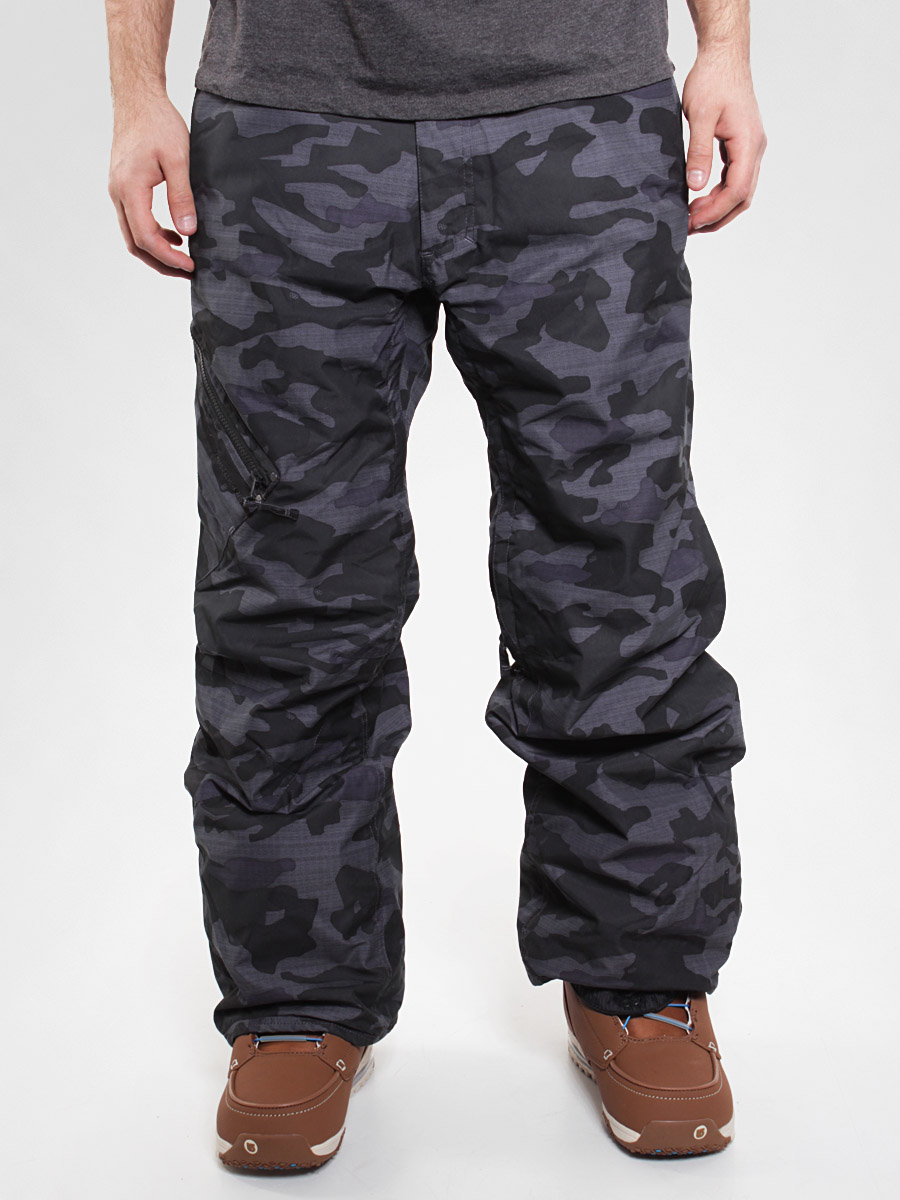 Męskie Spodnie snowboardowe 686 Reserved Tundra Insulated (gunmetal camo fade)