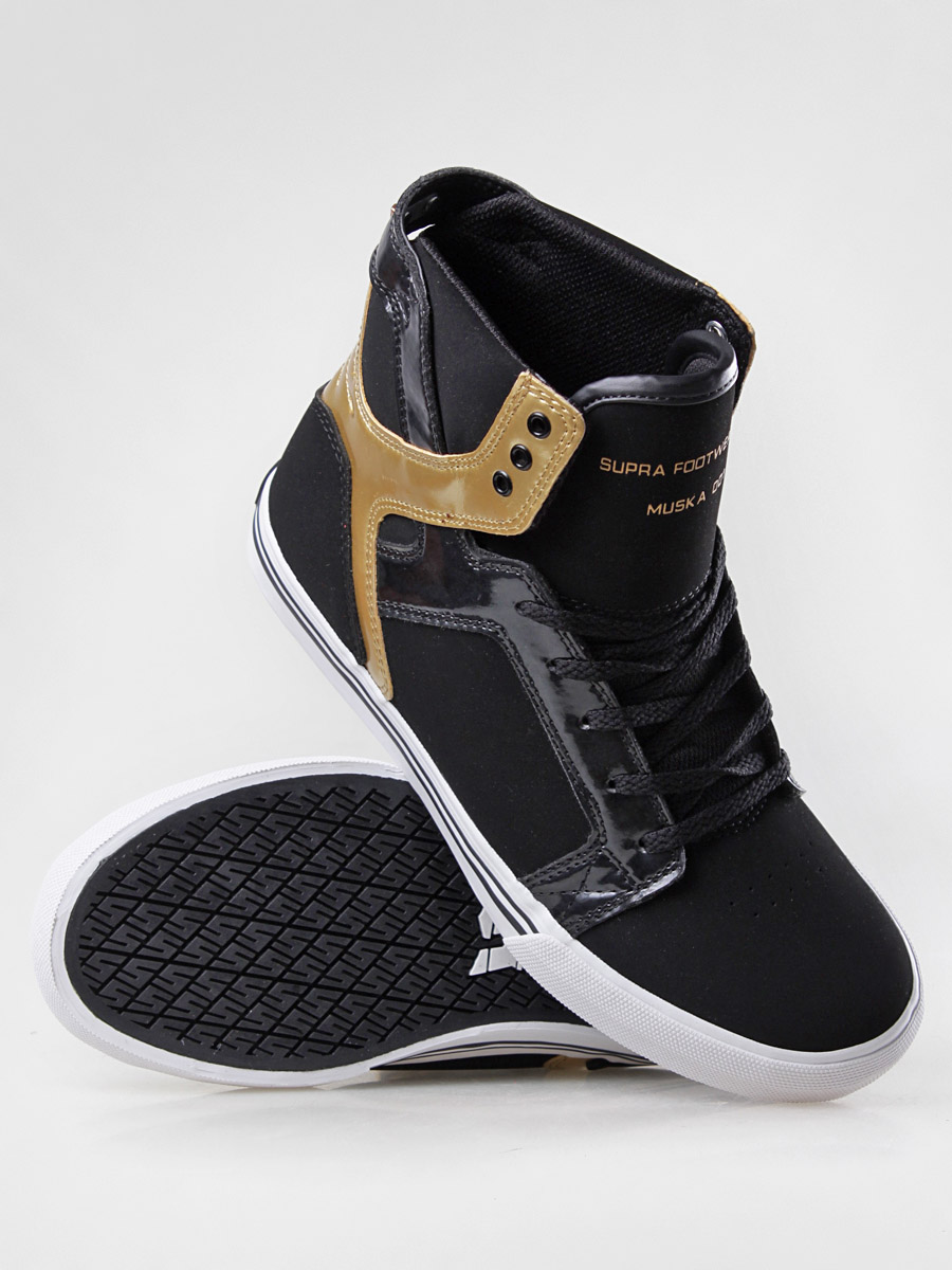 Buty dziecięce Supra Kids Skytop S13006K (black/gold-white)