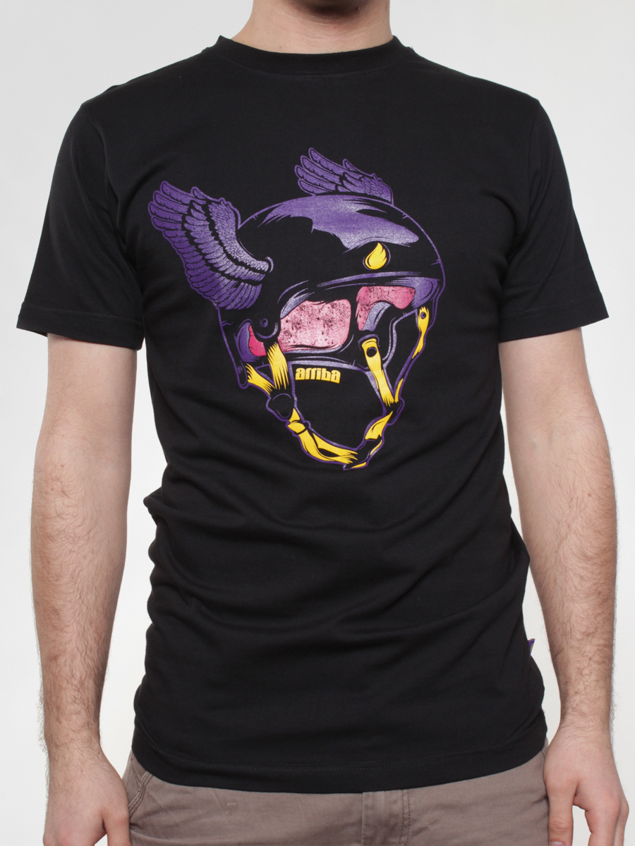 T-Shirt Arriba-Wear Hermes (czarny)