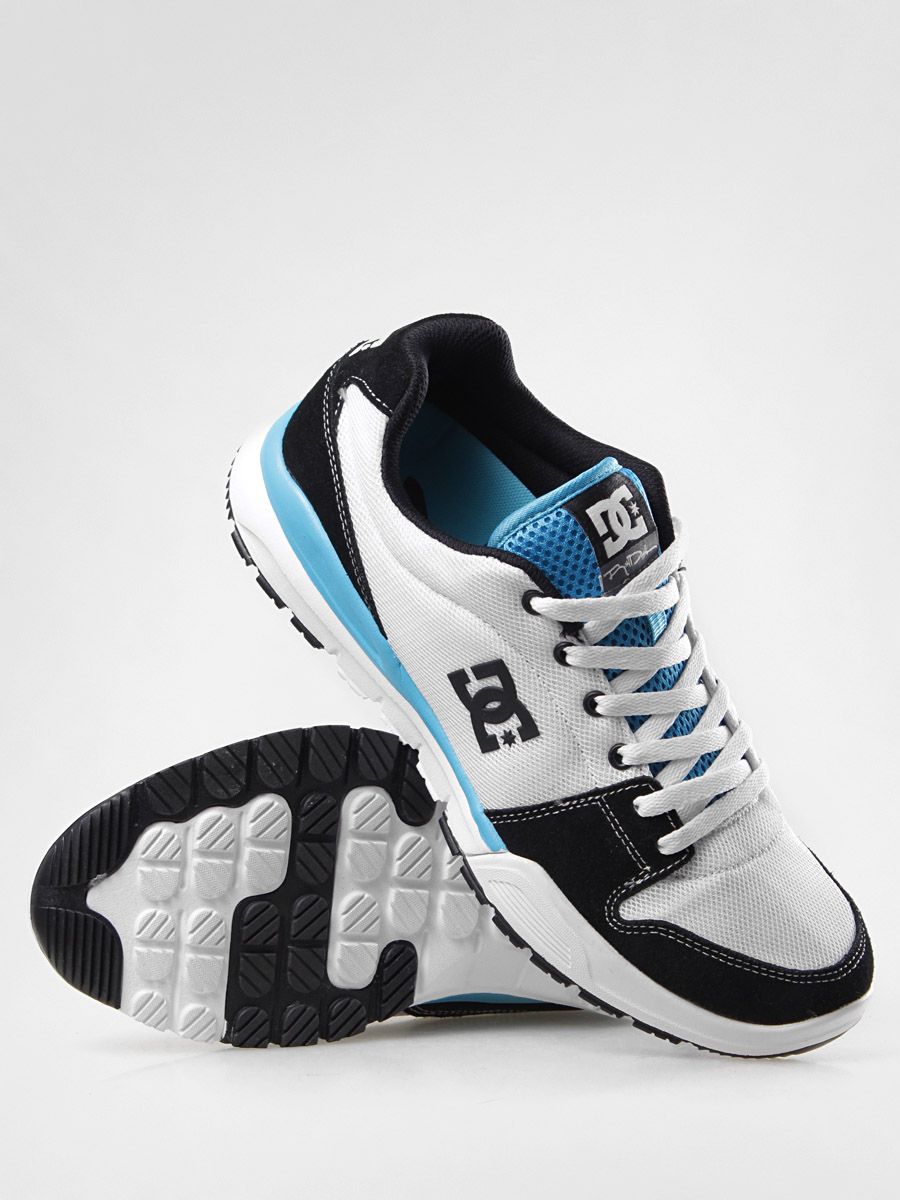 Buty DC Alias Lite (white/black/turquoise)