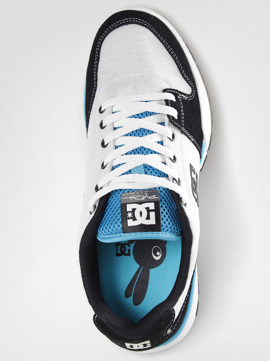 Buty DC Alias Lite (white/black/turquoise)