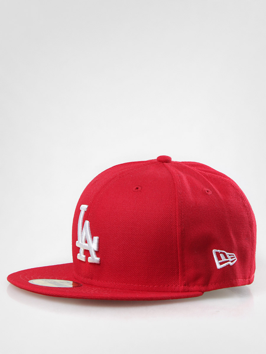 Czapka z daszkiem New Era MLB Basic Losdod (red/white)