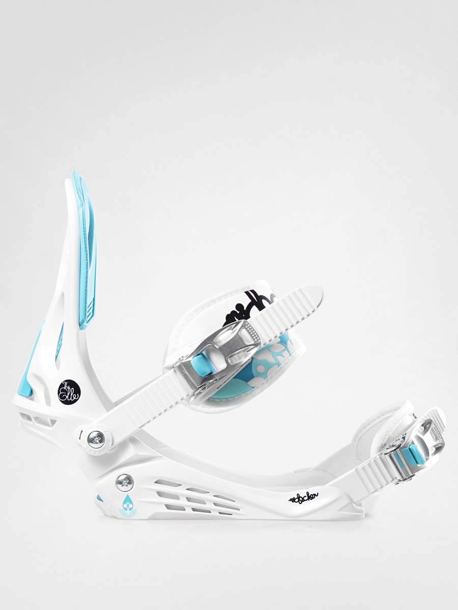 Męskie Wiązania snowboardowe Nidecker Elle (wht/blu)