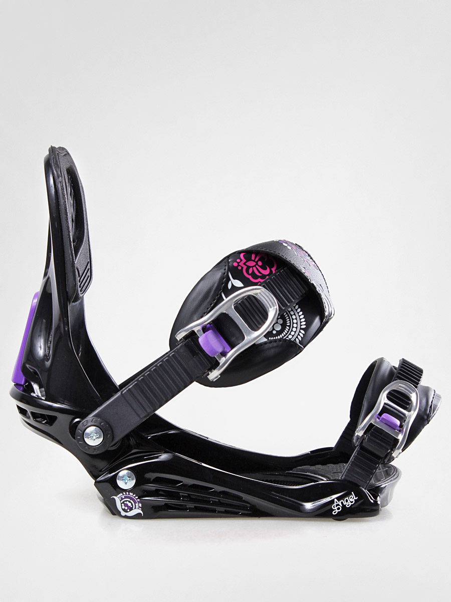 Damskie Wiązania snowboardowe Nidecker Angel (black/purple)