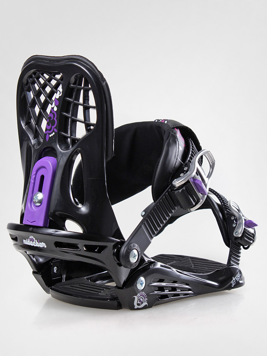 Damskie Wiązania snowboardowe Nidecker Angel (black/purple)