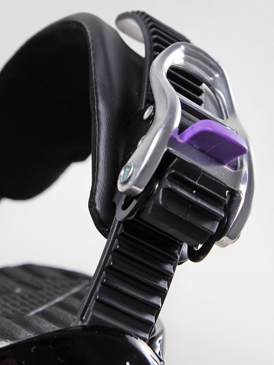 Damskie Wiązania snowboardowe Nidecker Angel (black/purple)