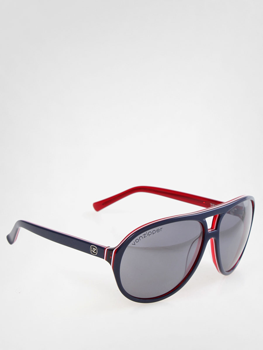 Okulary Von Zipper Telly (blue white red/grey chrome)