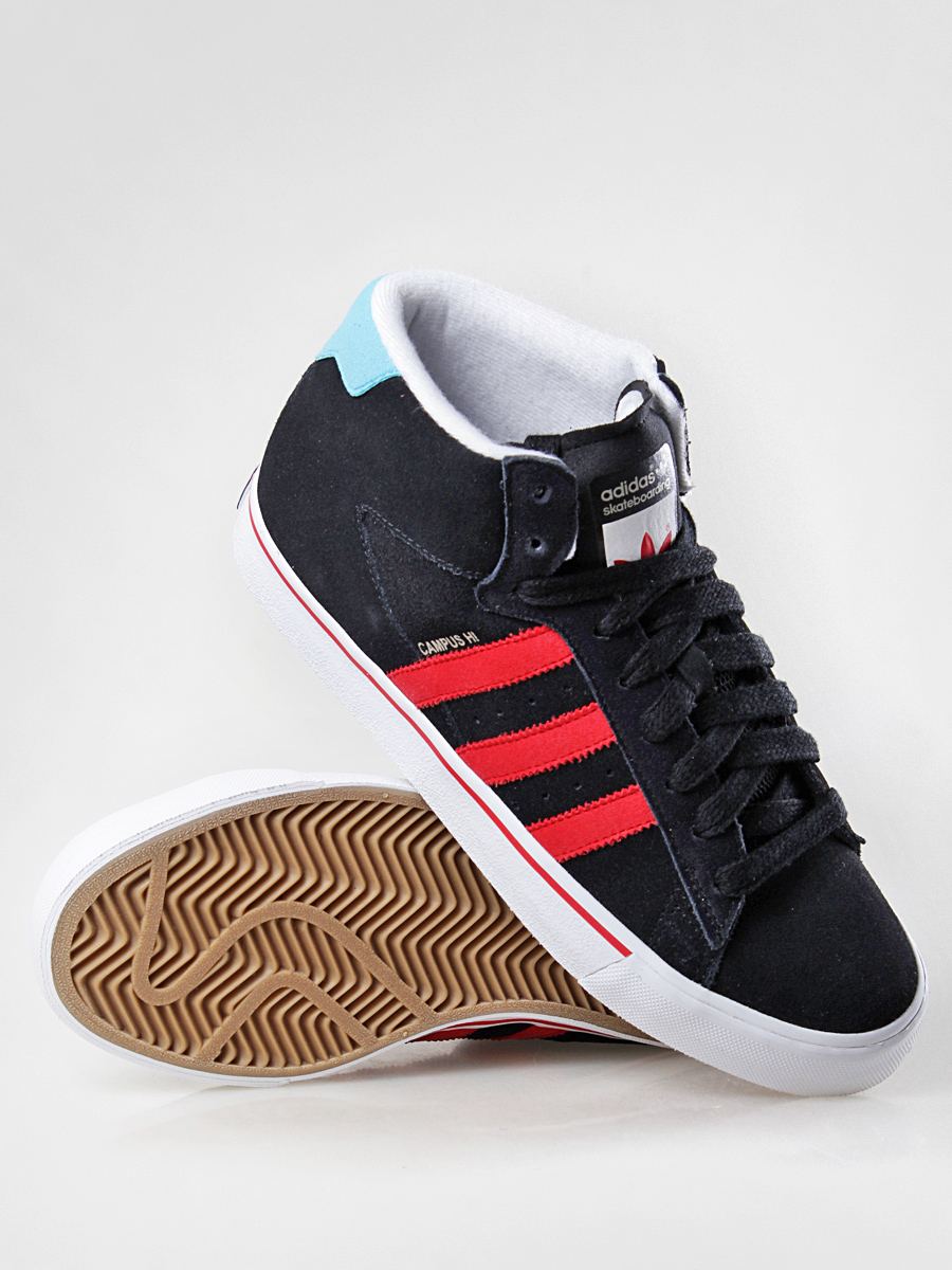 Buty adidas Campus Vulc Mid G65599 (black/viveed/lgaqua)