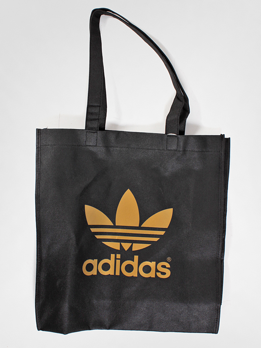 Torba adidas AC Trefoil Shop (black/metal gold)
