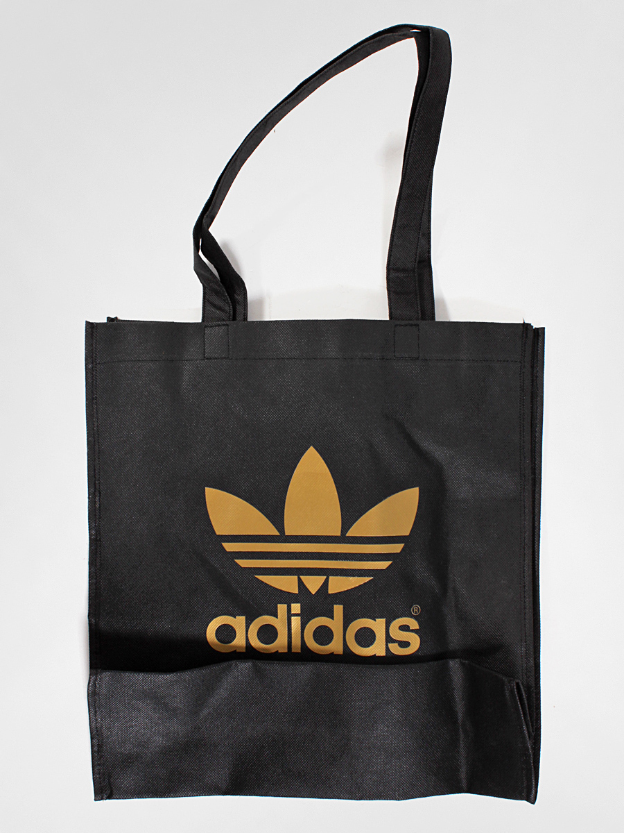 Torba adidas AC Trefoil Shop (black/metal gold)